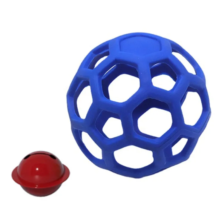 1030001 Dog Toy Hollow Ball Bite-resistant Elastic Pet Rubber Toy Balls, Spec: