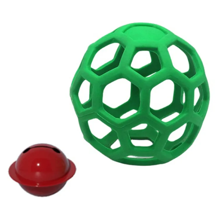 1030001 Dog Toy Hollow Ball Bite-resistant Elastic Pet Rubber Toy Balls, Spec: