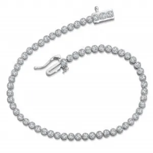 14KW Diamond Tennis Bracelet w/ 1.98 ctw