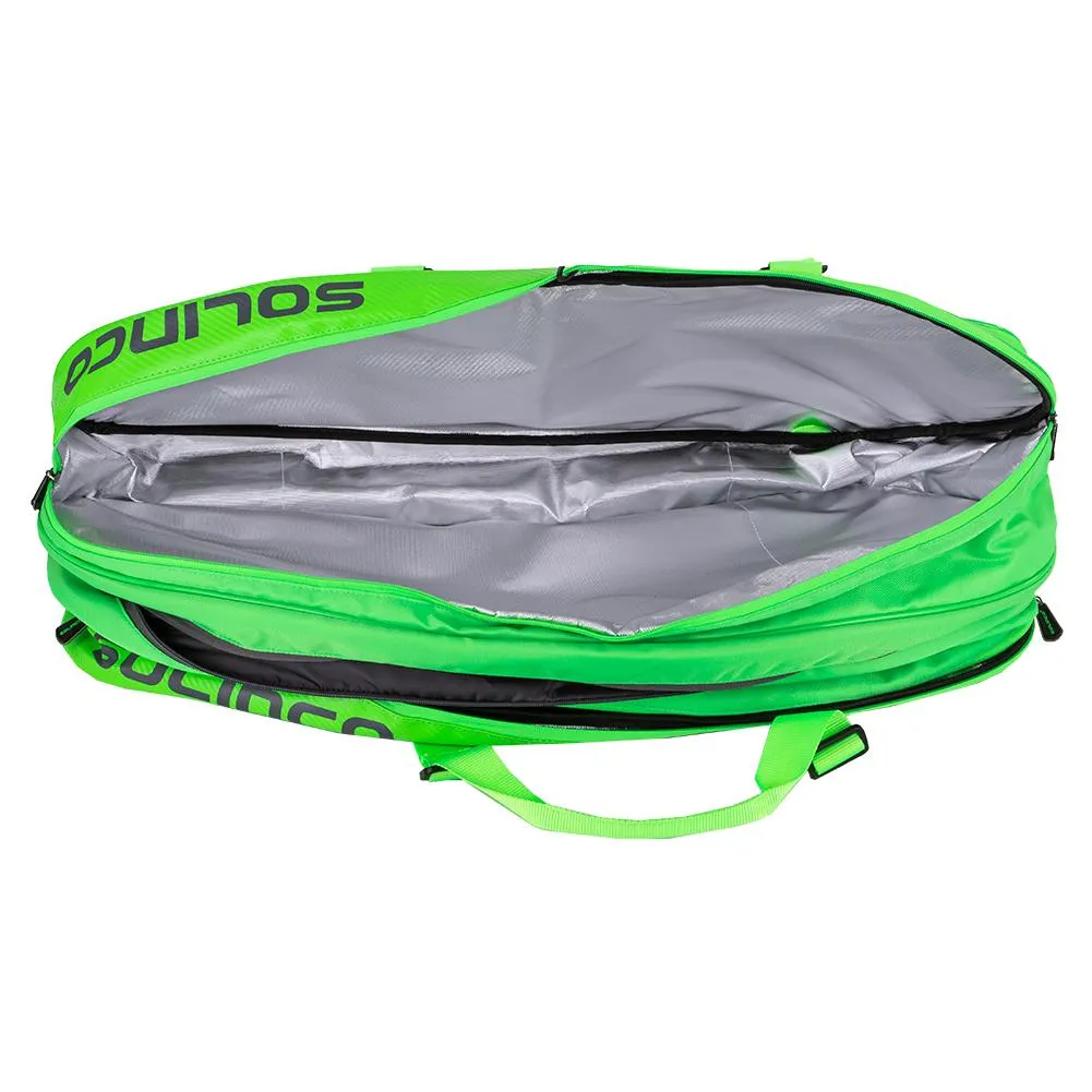 15-Pack Tour Tennis Racquet Bag Full Neon Green