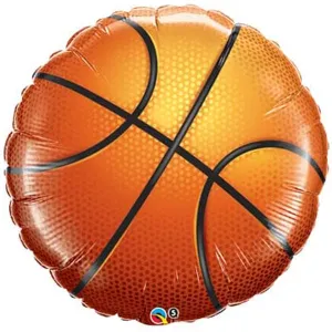 18" Basketball Foil Balloon