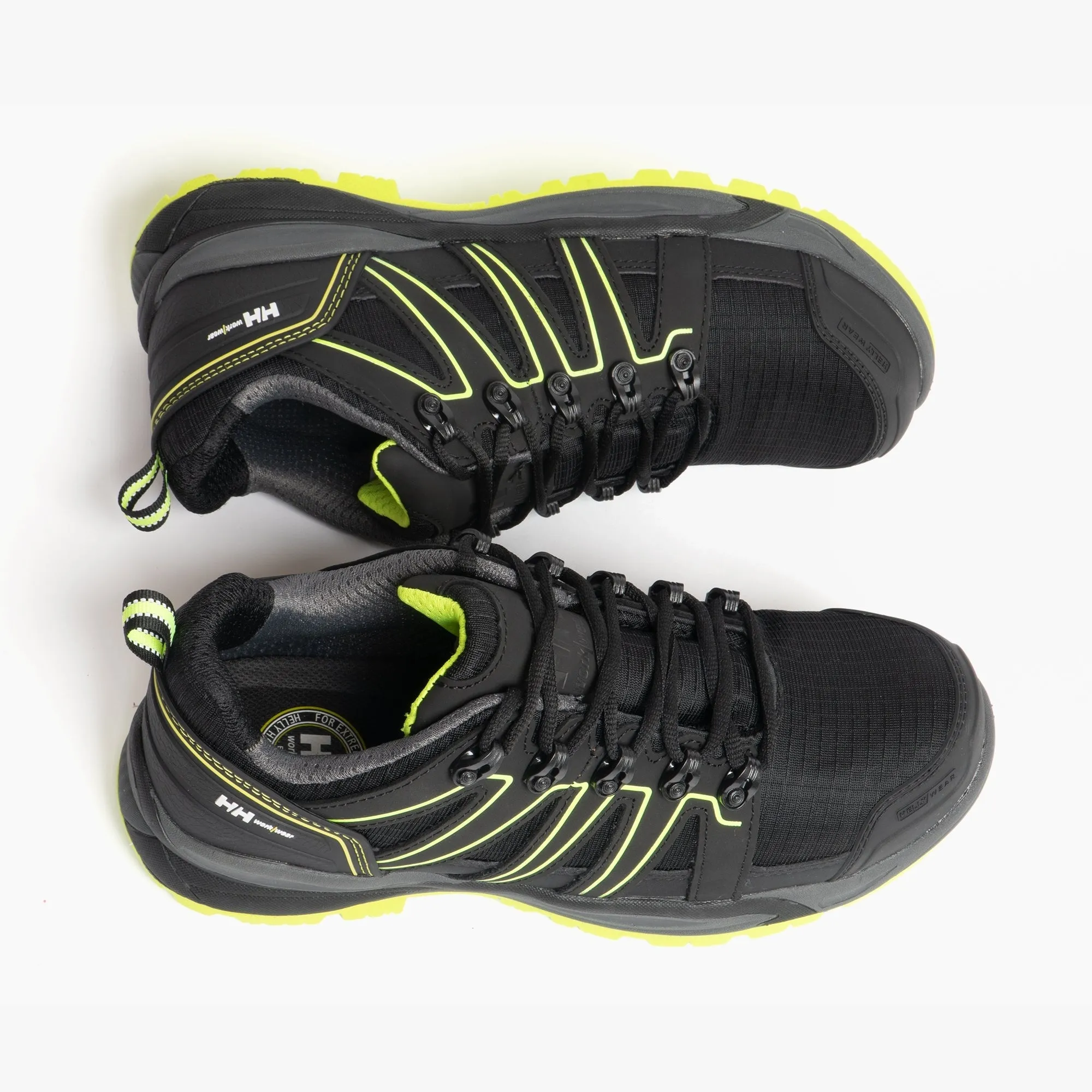 ADDVIS LOW Mens Safety Trainers Black/Yellow