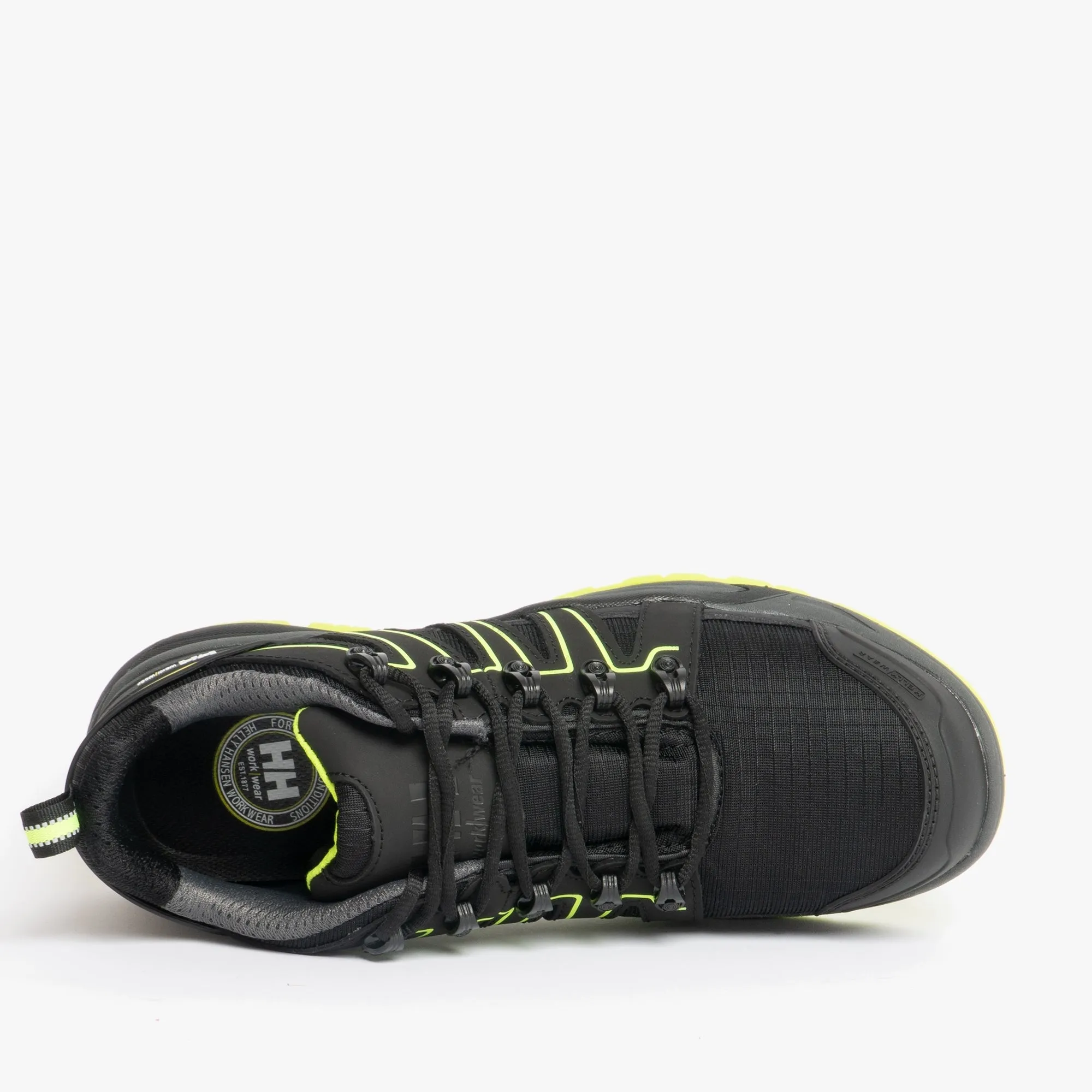 ADDVIS LOW Mens Safety Trainers Black/Yellow