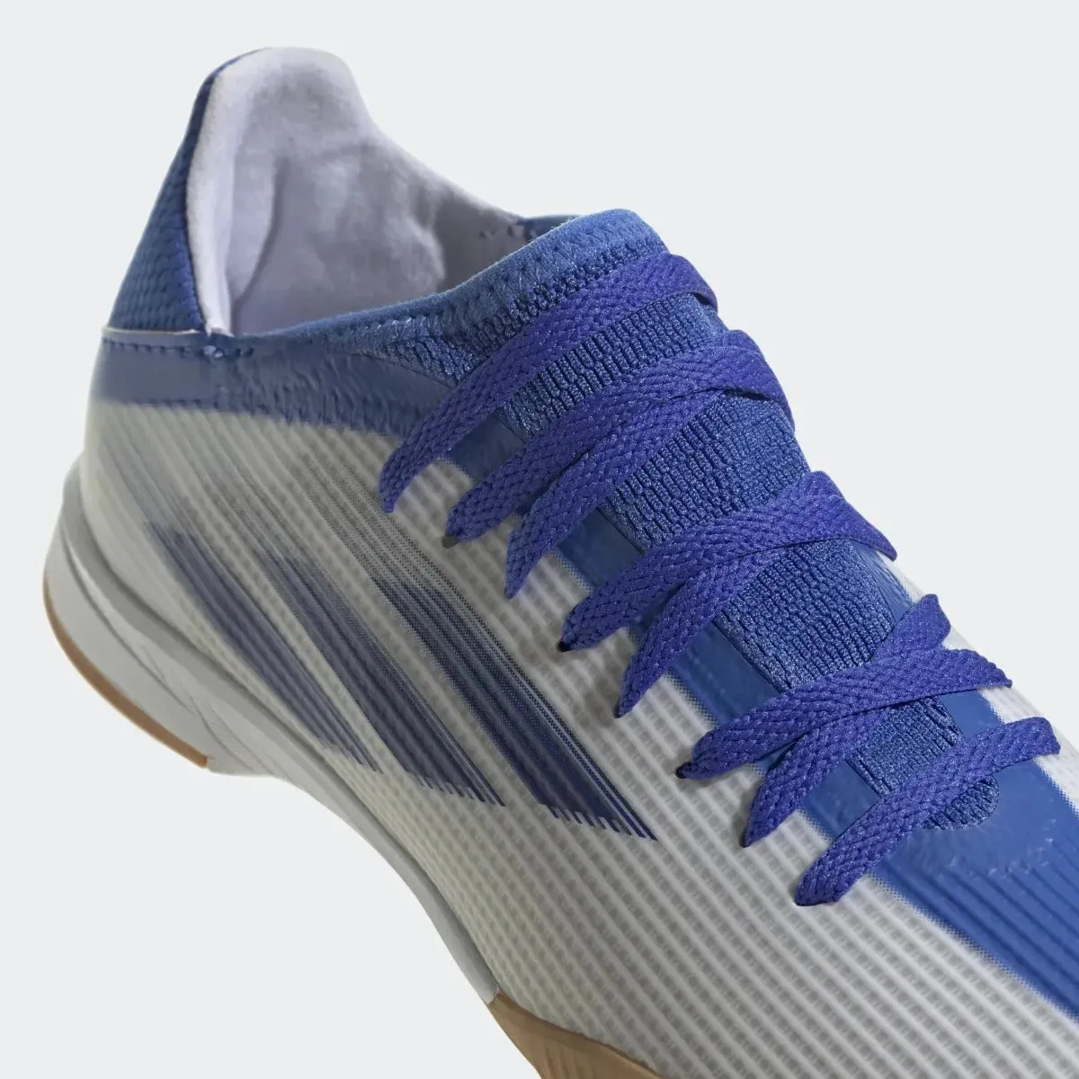 adidas JR X Speedflow .3 Indoor - White-Hi Res Blue