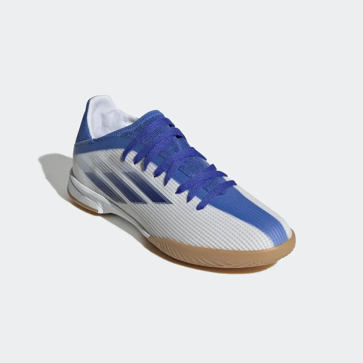 adidas JR X Speedflow .3 Indoor - White-Hi Res Blue