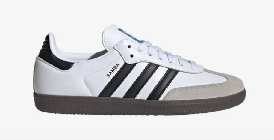 Adidas Samba Classic shoes White /Gold