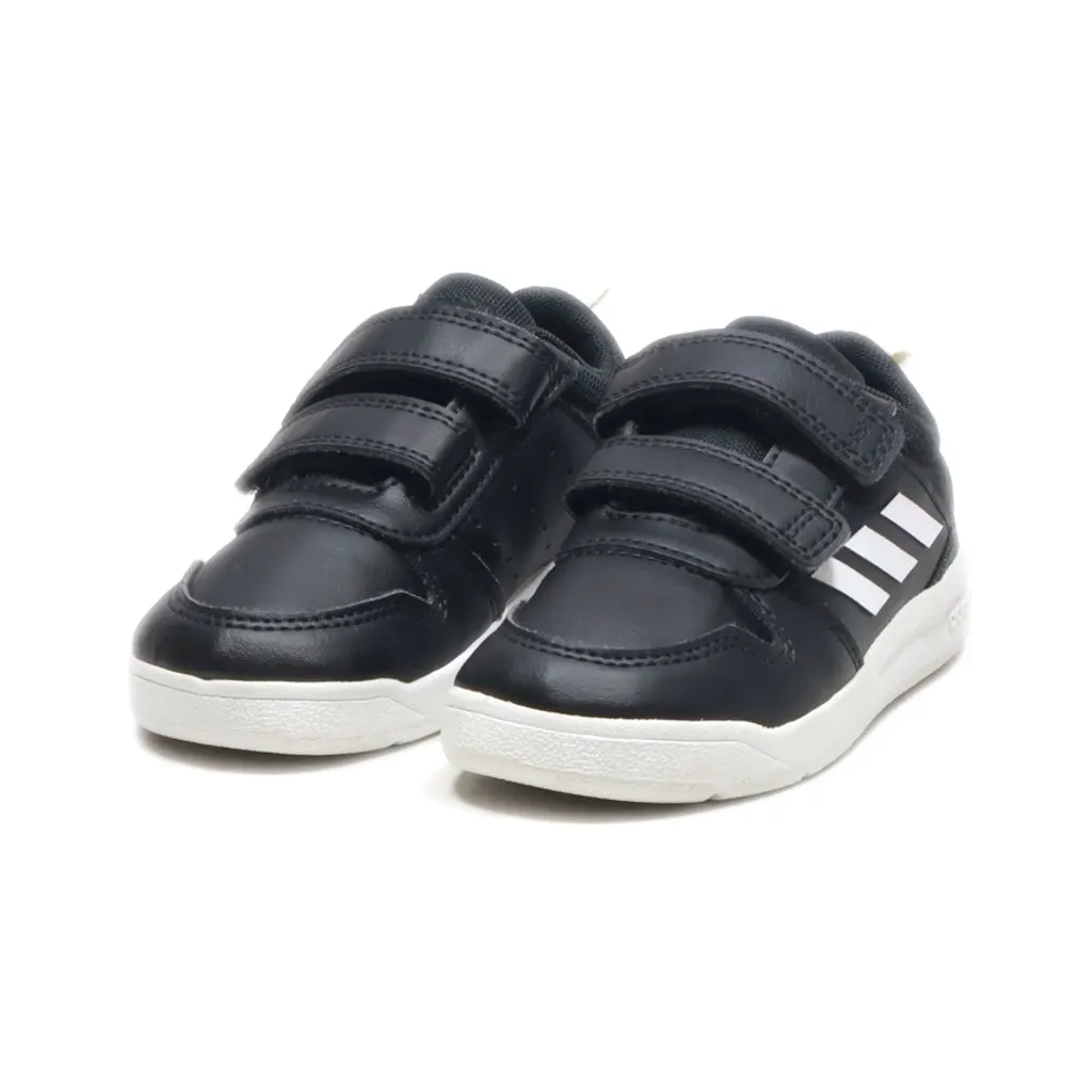 Adidas Tensaur Sneakers Leather Black Colour For Kids