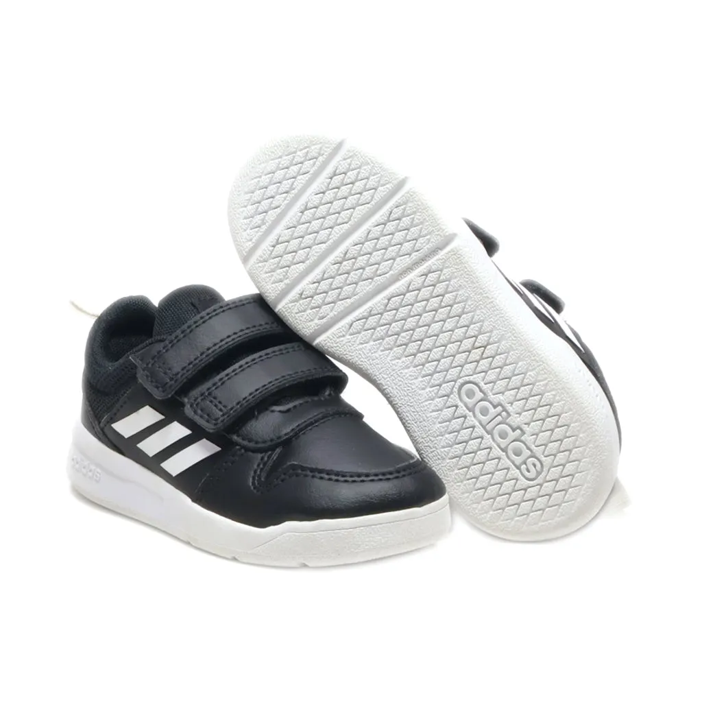 Adidas Tensaur Sneakers Leather Black Colour For Kids