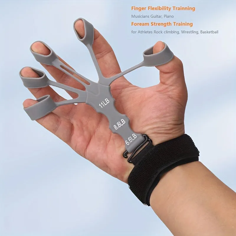 Adjustable Finger Strengthener 2Pack for Hand Exercise  Strength Training