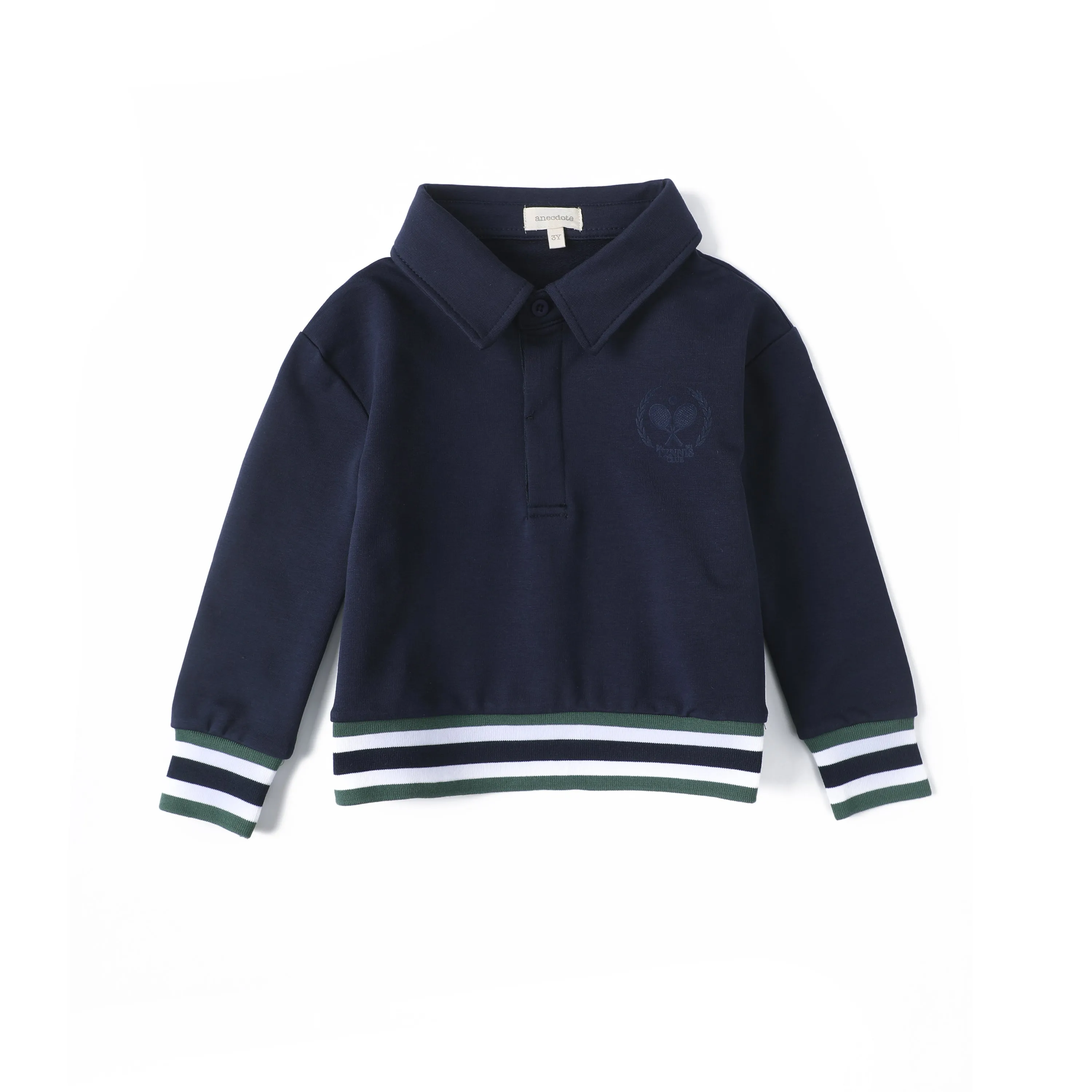 Anecdote Navy Tennis Boys Polo