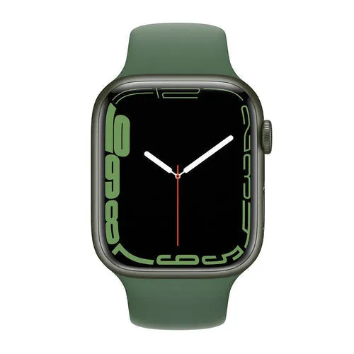 Apple Watch Series 7 (GPS   CELLULAR) 41mm Green Aluminum Case with Green Sport Band (MKH93)