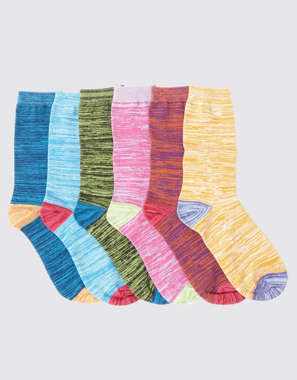 Autmun Cheer Crew Socks 6 Pack