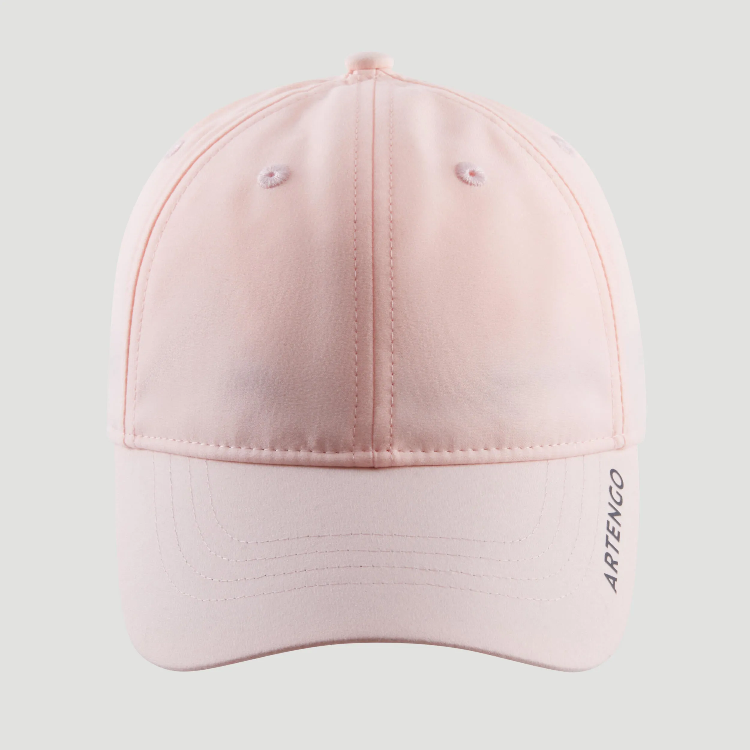 Baseball cap Tennis Cap TC 500 Gr.  54 pale pink/gray ARTENGO neon pastel salmon/charcoal gray