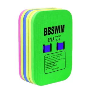 BBSWIM Swimming Back Flotation Board Swimming Buoyancy Aids, Color: Large Green