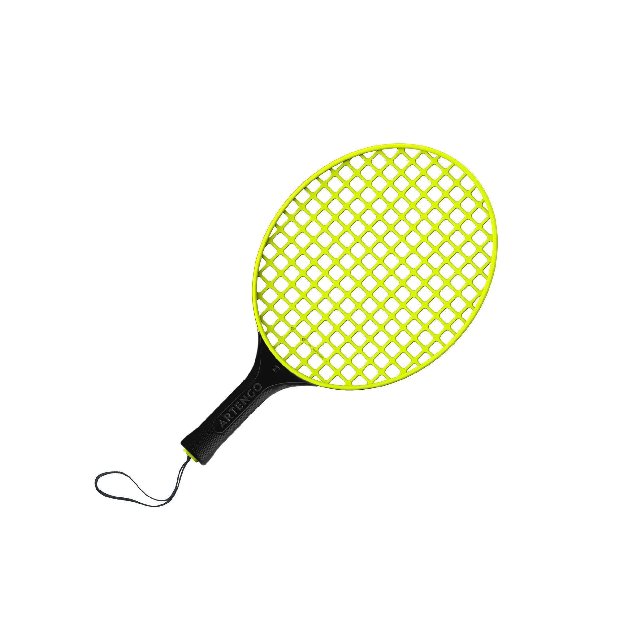 Beach tennis racket BTR560 OR pink SANDEVER, light pink/lime green