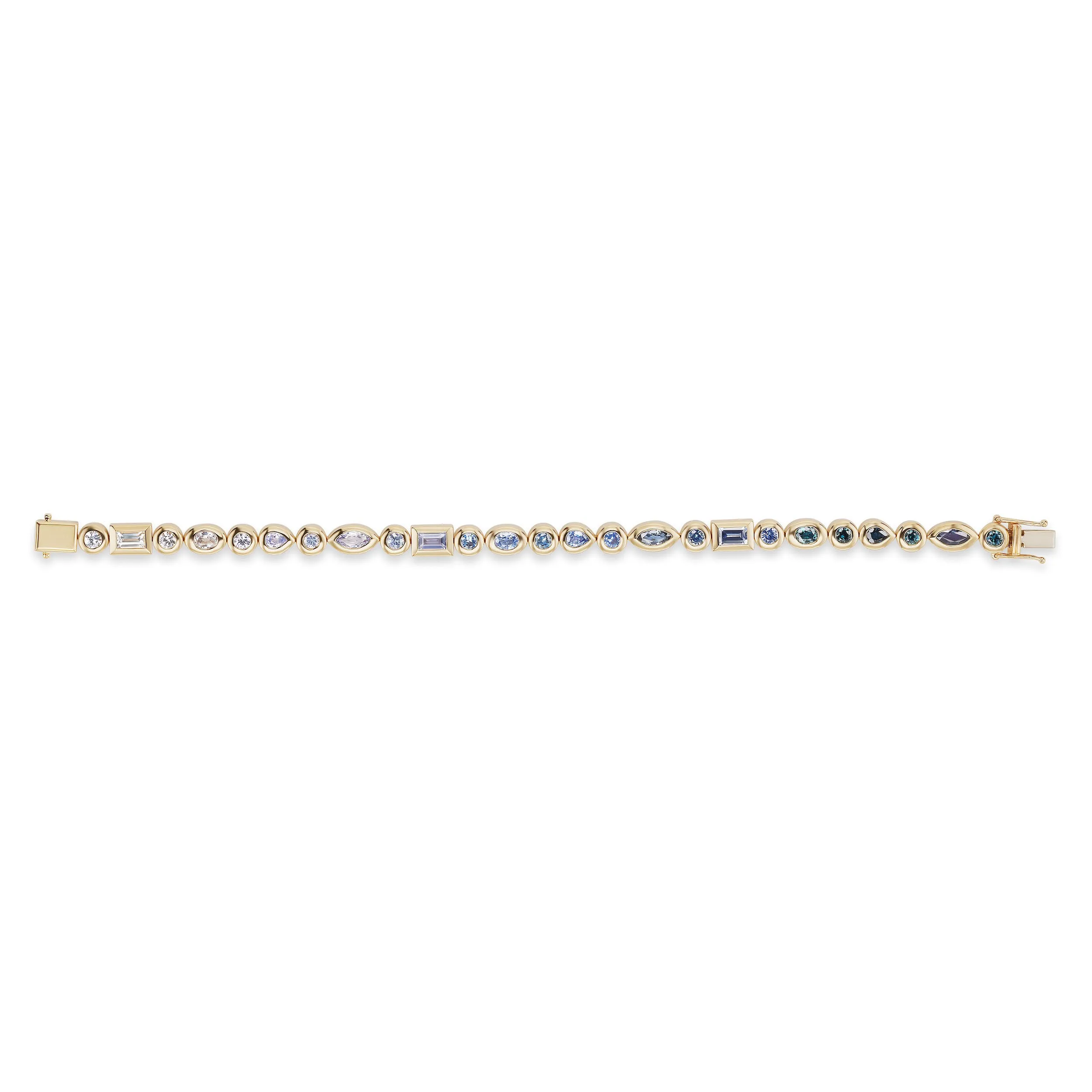 Bezel Tennis Bracelet