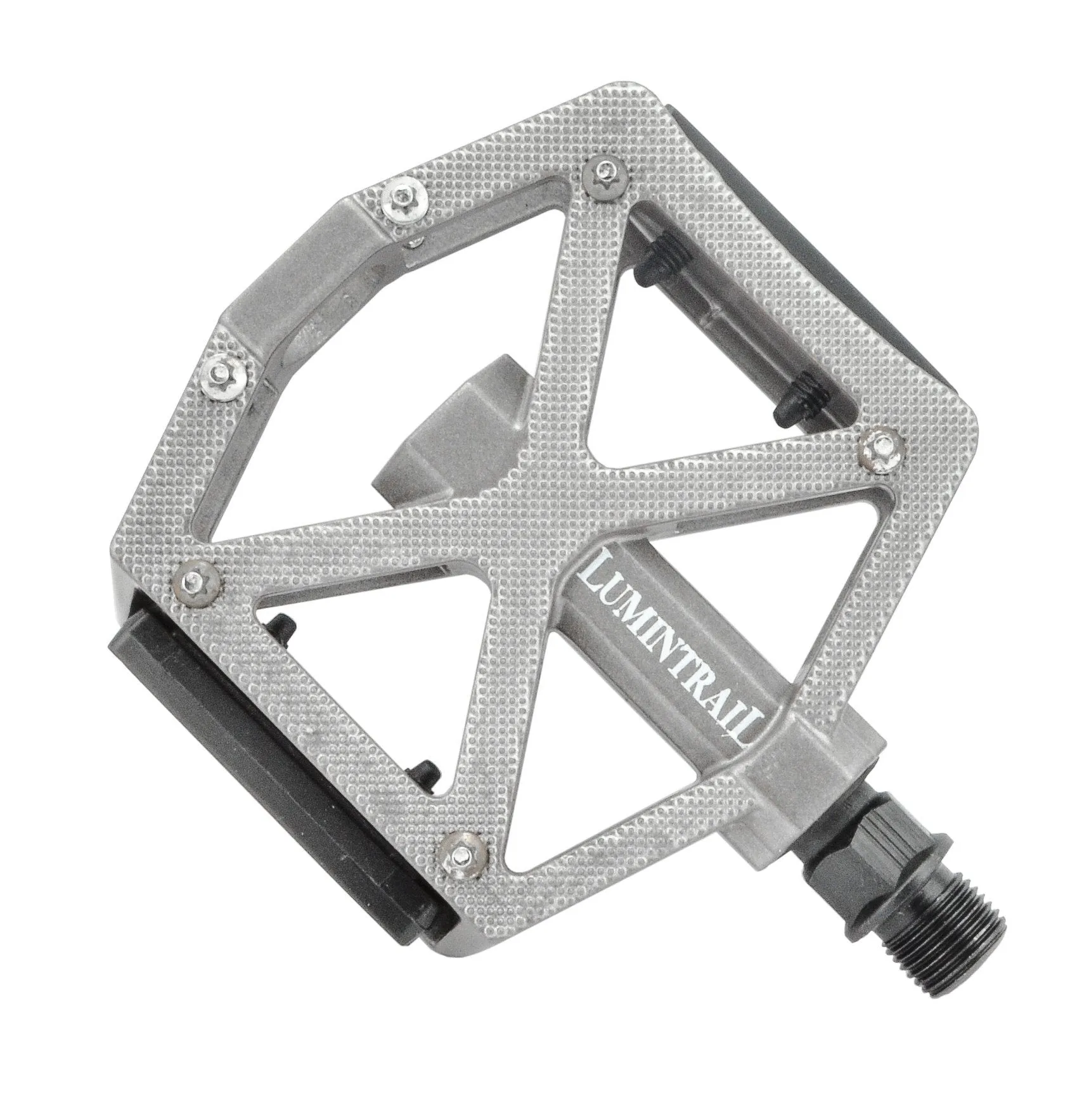 Bike Pedals: Flat Alloy Platform for MTB or BMX Mountain Bikes