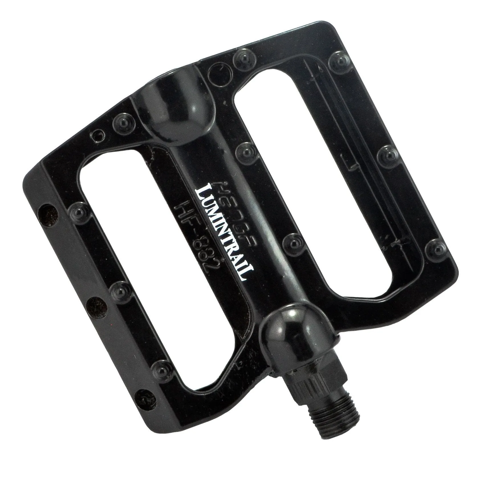 Bike Pedals: Flat Alloy Platform