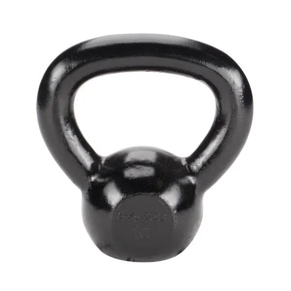 Body Solid Black Solid Cast Iron Kettlebell - lbs