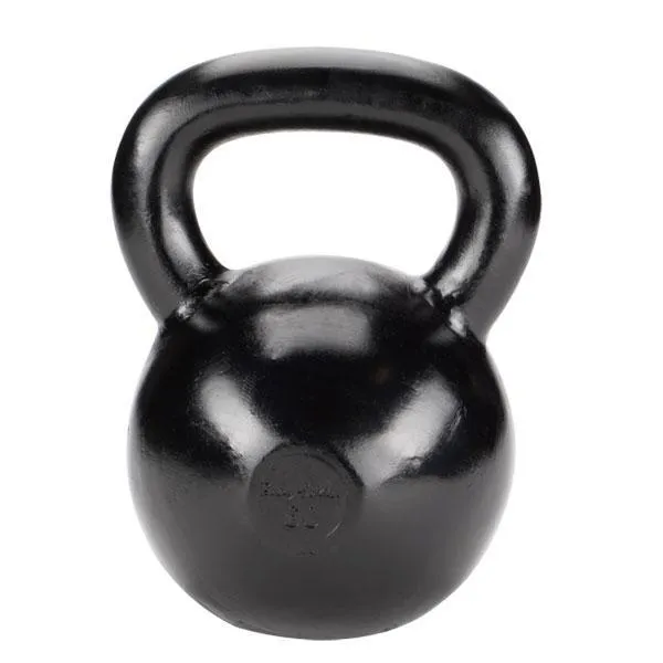 Body Solid Black Solid Cast Iron Kettlebell - lbs