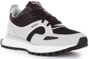 Boss Jonah Runner Mx In Grey For Men