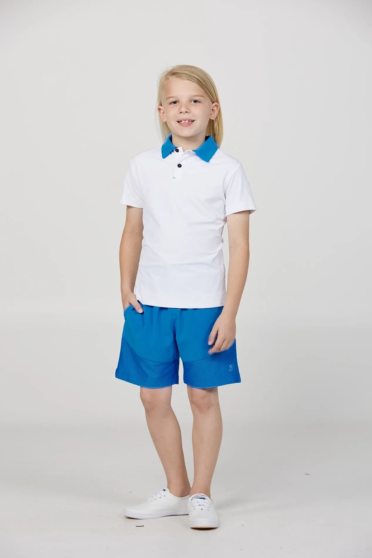 Boy's Short Sleeve Polo - Energy