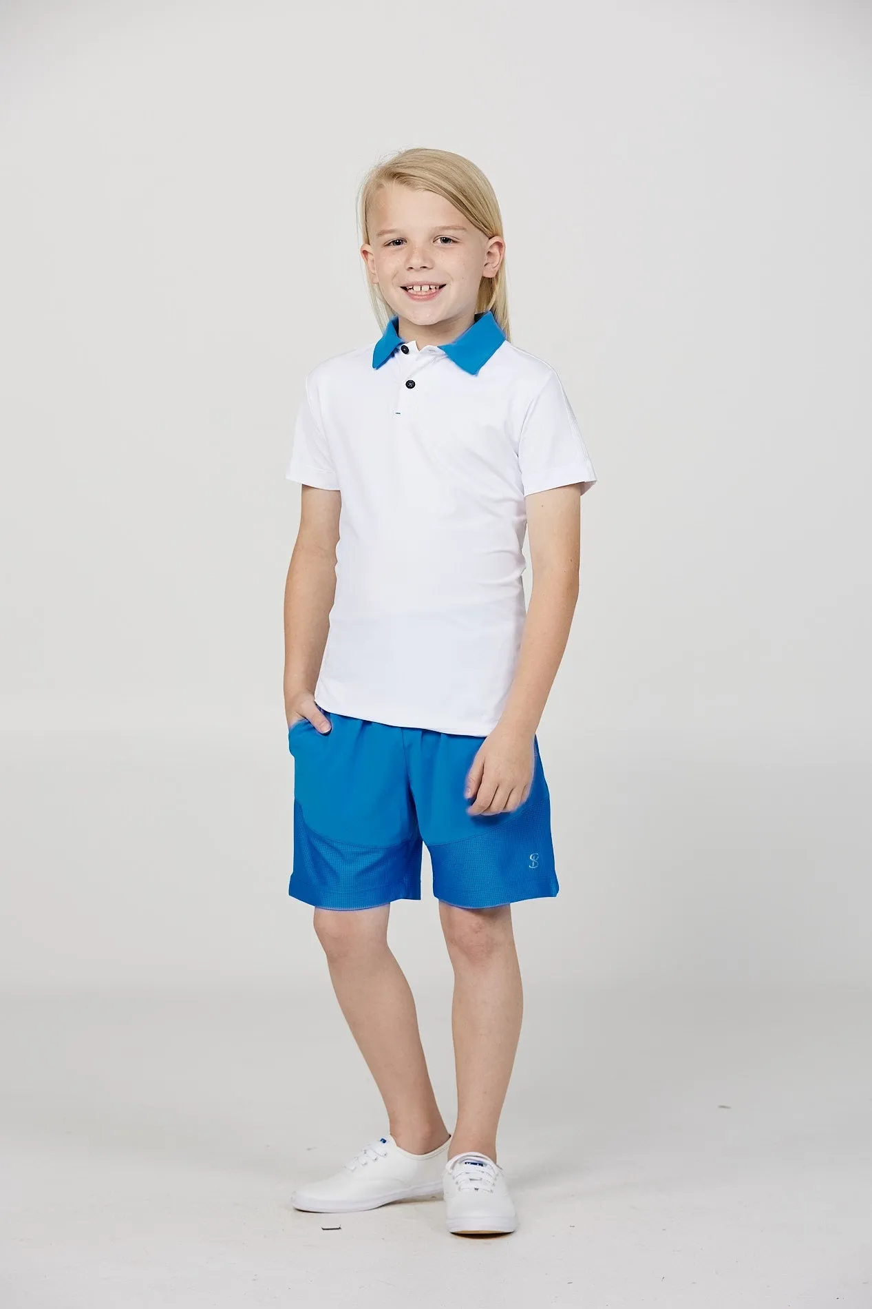 Boy's Short Sleeve Polo - Energy