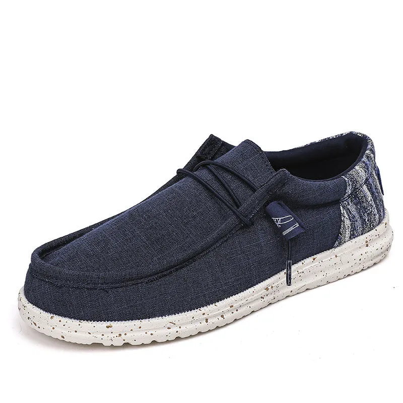 Breathable Casual Canvas Shoes Men's Patchwork