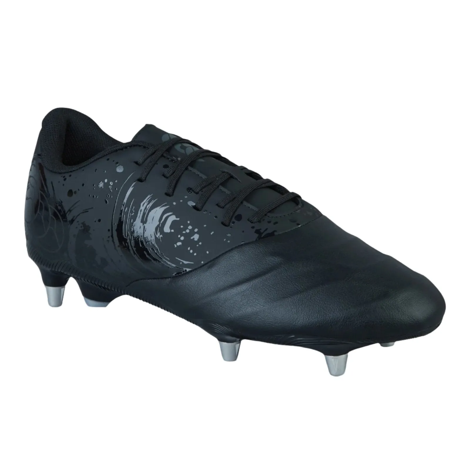 Canterbury Adults Rugby Boot Phoenix Genesis Team SG AU Black/Silver