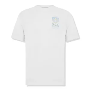 Casablanca Casa Tennis Racket White T Shirt