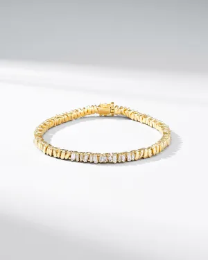 Classic Diamond 50/50 Tennis Bracelet