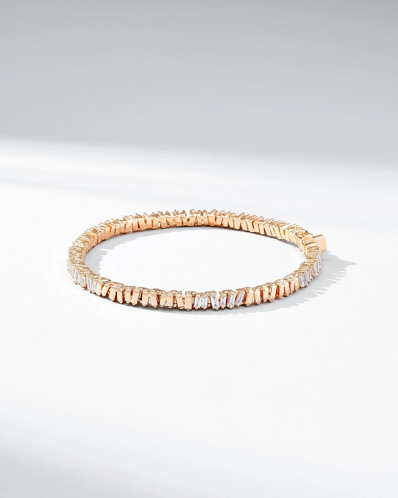 Classic Diamond 50/50 Tennis Bracelet