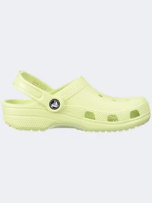 Crocs Classic Clog Unisex Lifestyle Slippers Celery