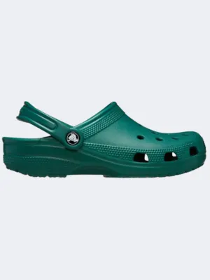 Crocs Classic Unisex Lifestyle Slippers Emerald