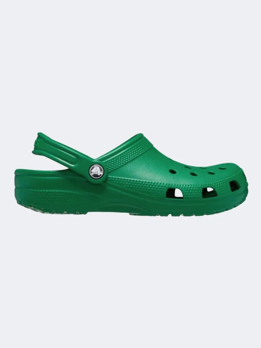 Crocs Classic Unisex Lifestyle Slippers Green Ivy