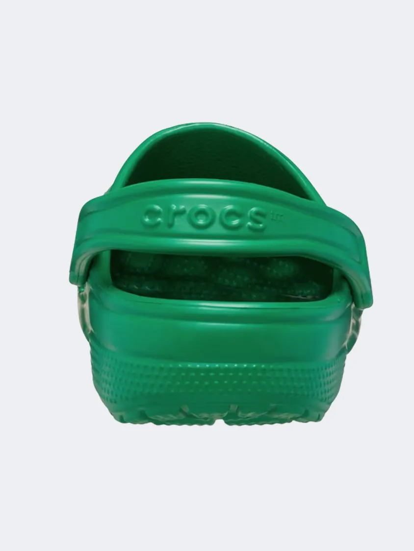 Crocs Classic Unisex Lifestyle Slippers Green Ivy