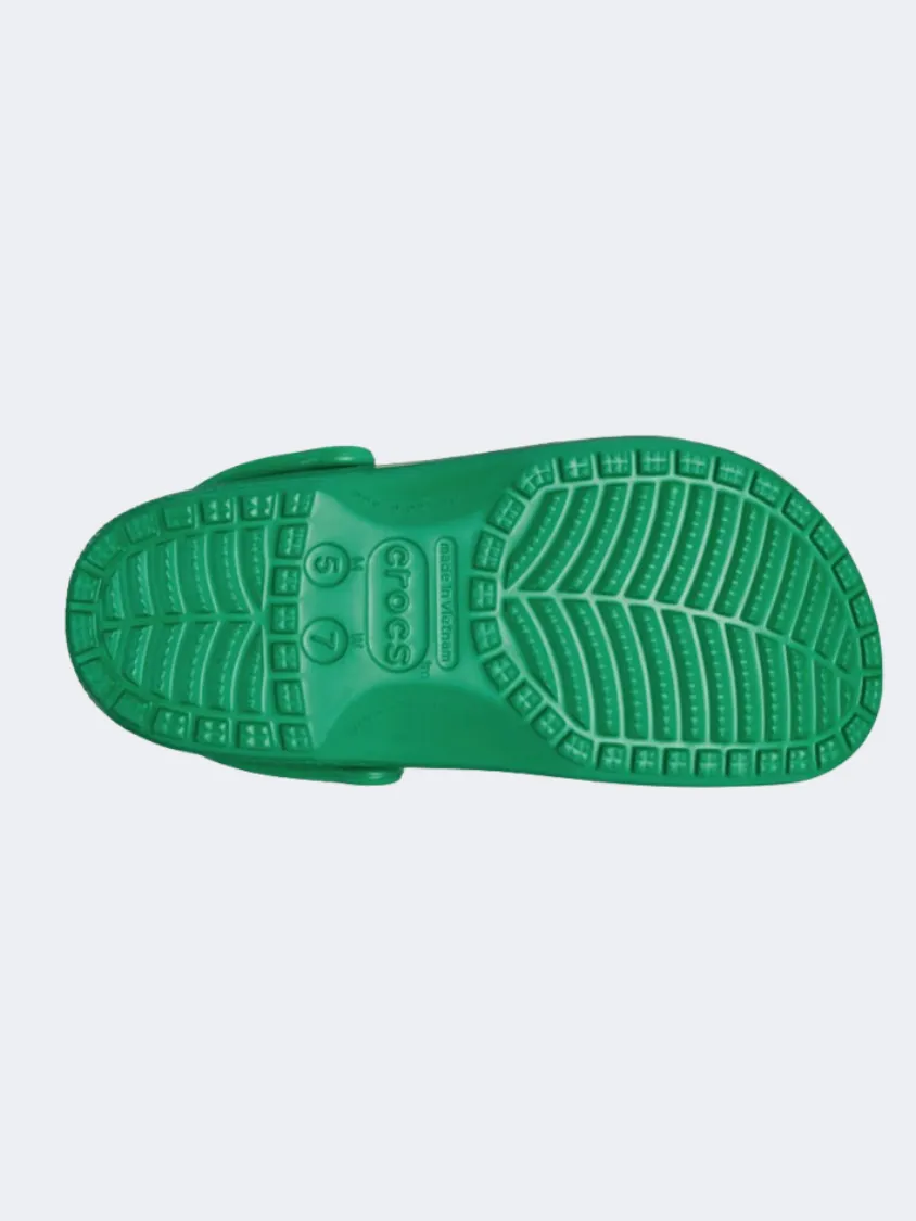 Crocs Classic Unisex Lifestyle Slippers Green Ivy