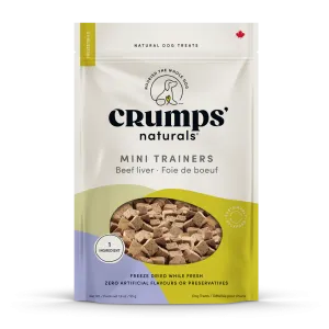 Crumps' Naturals Mini Trainers: Beef Liver