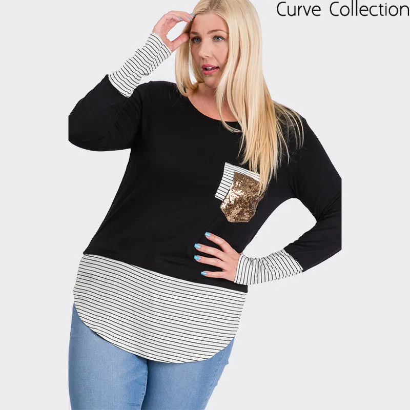 Curve Sule Top (Black)