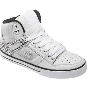 DC Shoes Mens Pure Trainers - White/Black