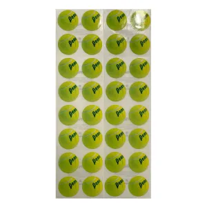 DEALS: 20 Sheets of Tennis Ball Stickers