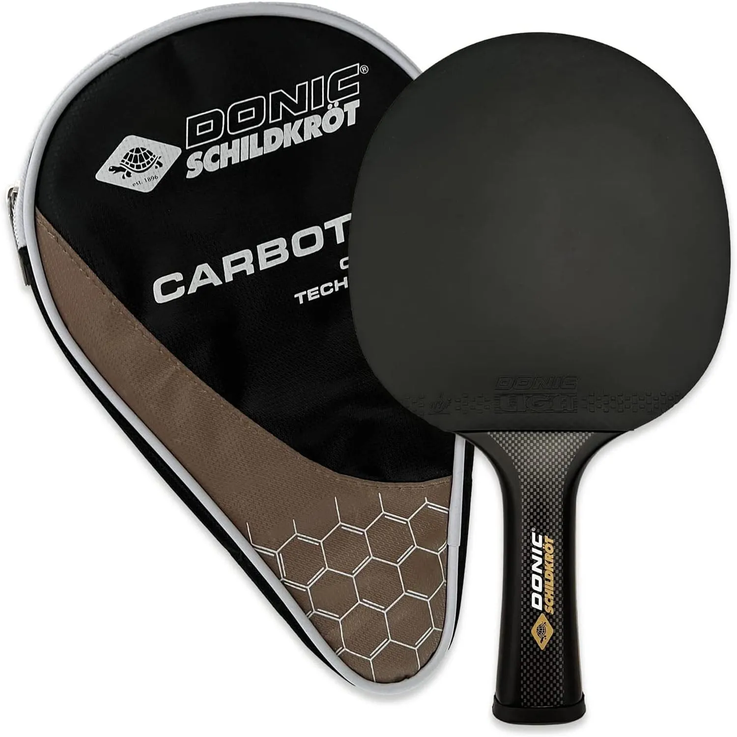 Donic Carbotec 7000 Table Tennis Bat with Cover