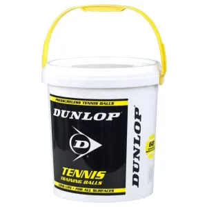 Dunlop Tennis Training Ball Bucket - 60 Balls