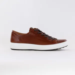 Ecco Soft 7 City Sneaker (Men's) - Cognac