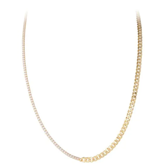 Fairley Tennis Chain Necklace