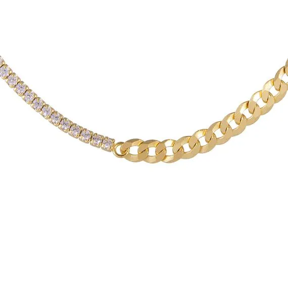 Fairley Tennis Chain Necklace