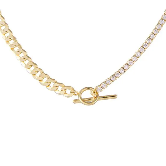 Fairley Tennis Chain Necklace