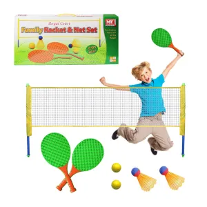 Family Racket & Net Set Game