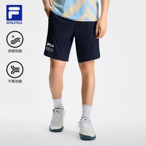 FILA CORE ATHLETICS TENNIS1 ART IN SPORTS Men Knitted Shorts (Navy)