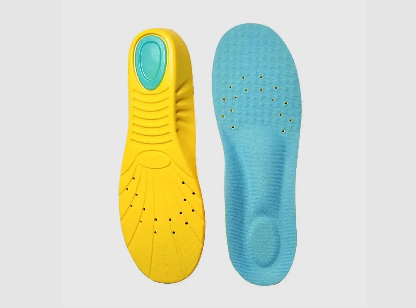 FitVille Memory Foam Insoles (2-Pair Bundle)